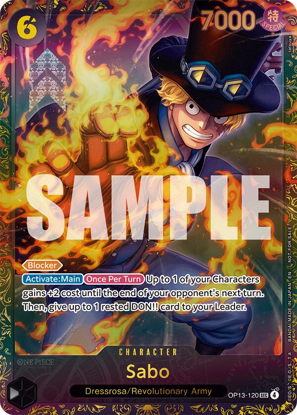 Sabo (Store Treasure Cup 2025) [One Piece Promotion Cards] | Black Swamp Games