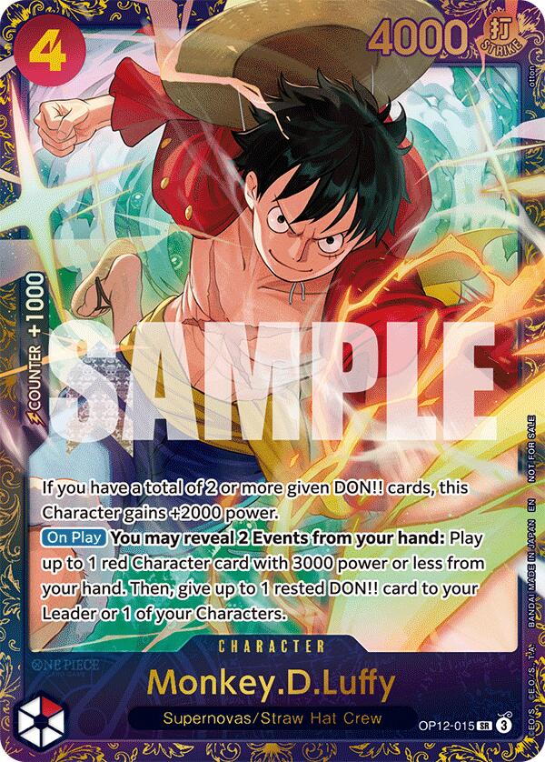 Monkey.D.Luffy (Treasure Cup 2025) [One Piece Promotion Cards] | Black Swamp Games