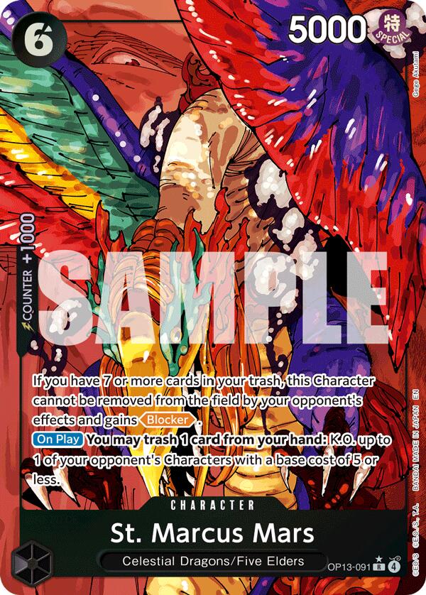 St. Marcus Mars (Alternate Art) [Carrying On His Will] | Black Swamp Games