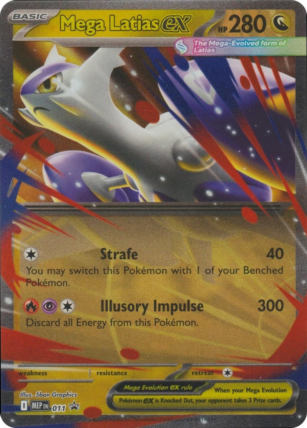 Mega Latias ex (011) [Mega Evolutions Promo] | Black Swamp Games