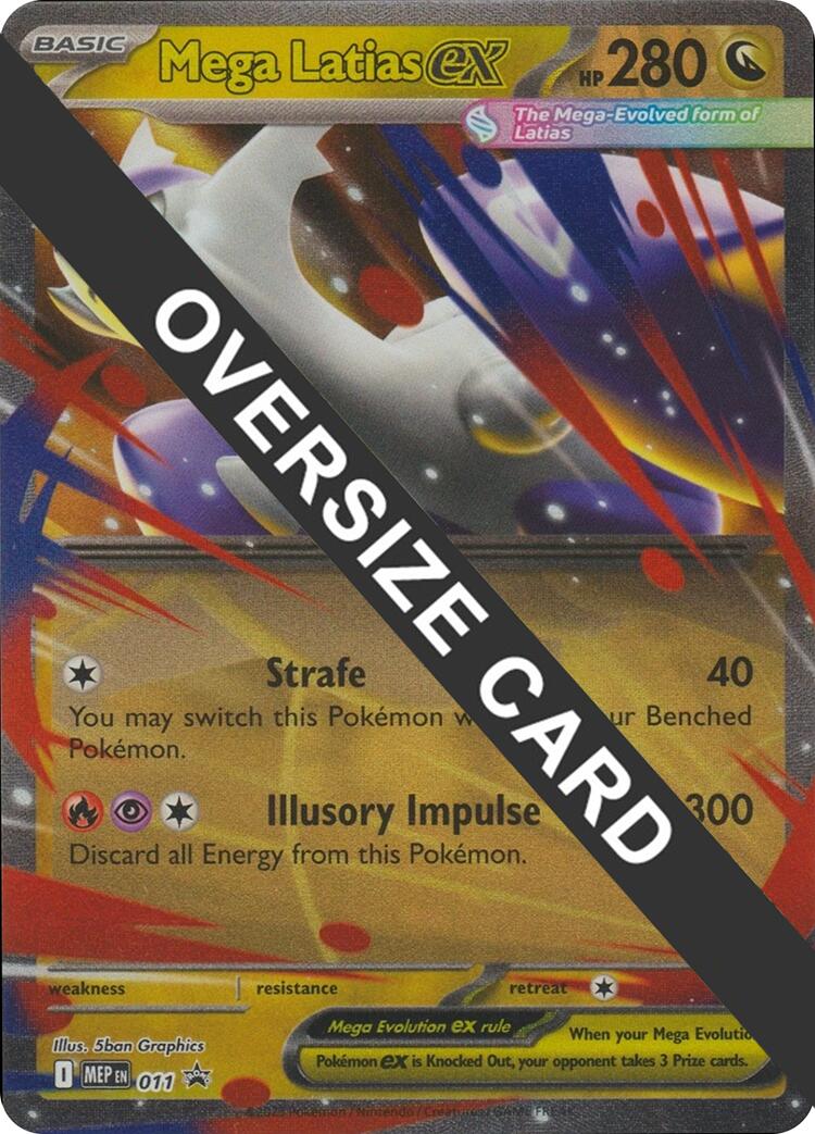 Mega Latias ex (011) (Jumbo Card) [Mega Evolutions Promo] | Black Swamp Games