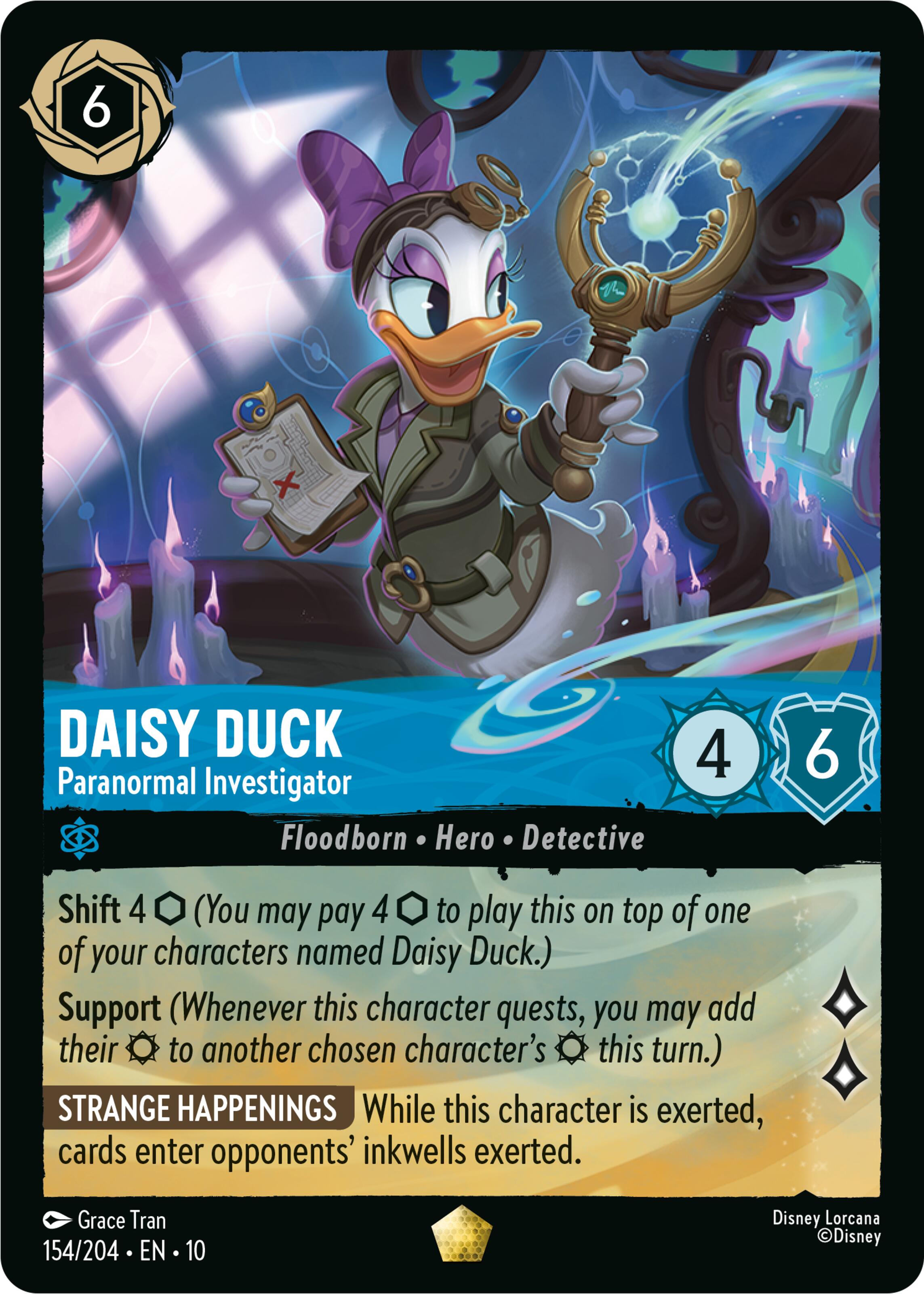 Daisy Duck - Paranormal Investigator (154/204) [Whispers in the Well] | Black Swamp Games