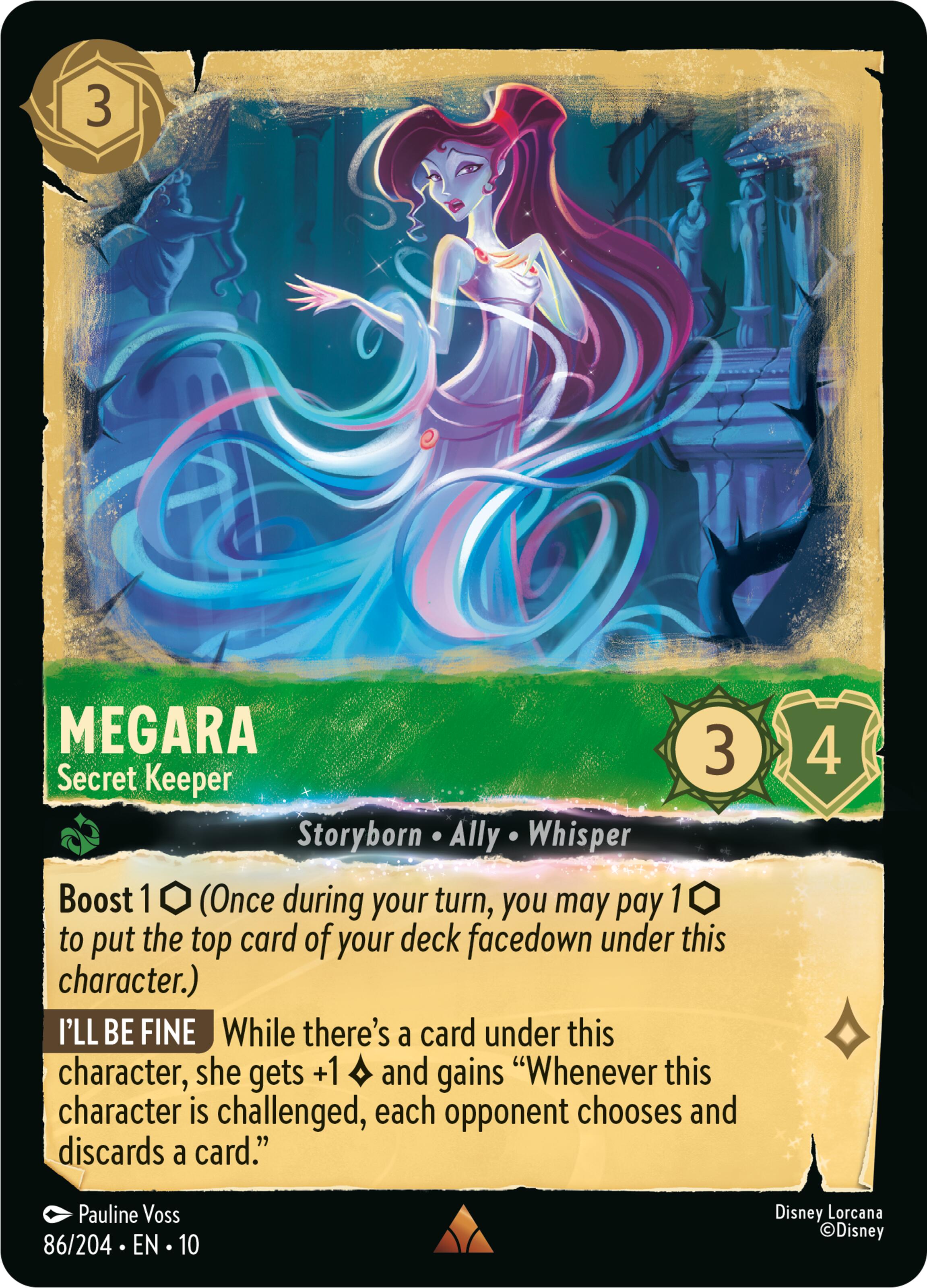 Megara - Secret Keeper (86/204) [Whispers in the Well] | Black Swamp Games