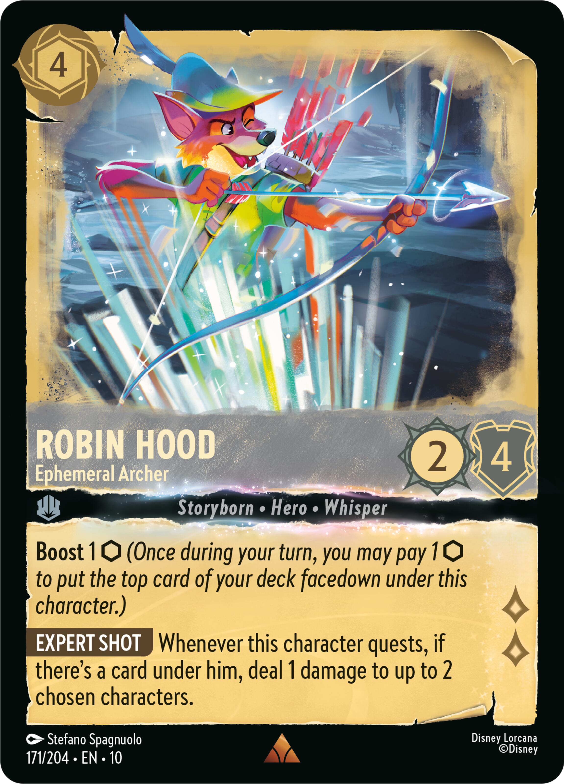 Robin Hood - Ephemeral Archer (171/204) [Whispers in the Well] | Black Swamp Games