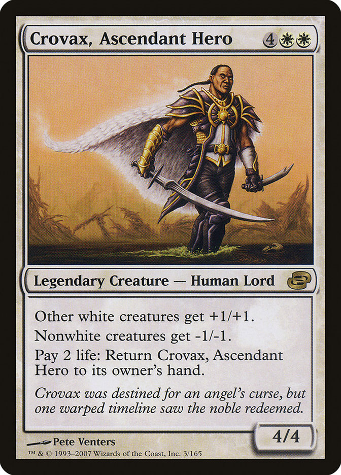 Crovax, Ascendant Hero [Planar Chaos] | Black Swamp Games
