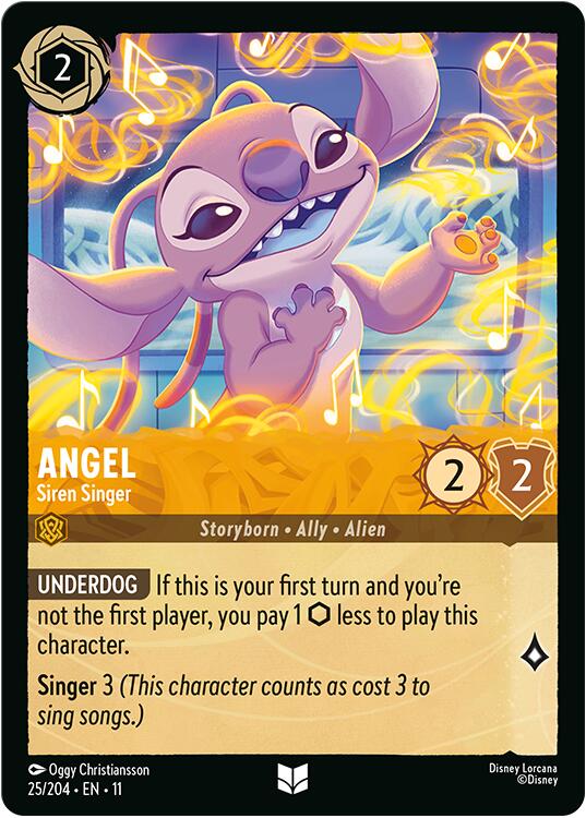 Angel - Siren Singer (25/204) [Winterspell] | Black Swamp Games