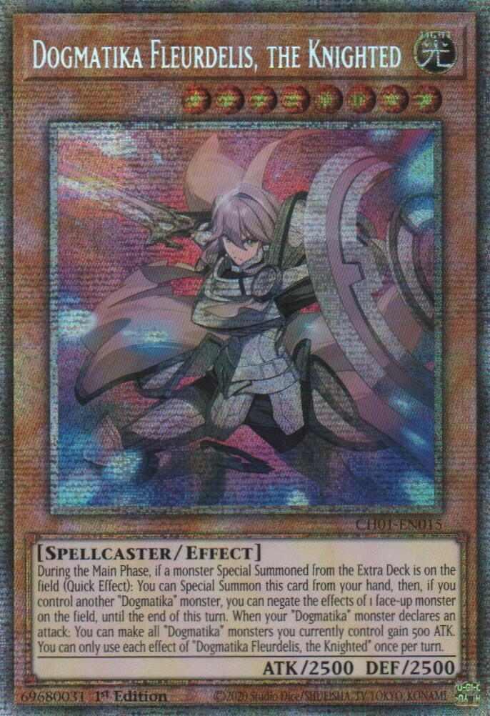 Dogmatika Fleurdelis, the Knighted (Starlight Rare) [CH01-EN015] Starlight Rare | Black Swamp Games