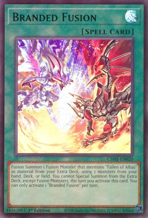 Branded Fusion [CH01-EN020] Ultra Rare | Black Swamp Games