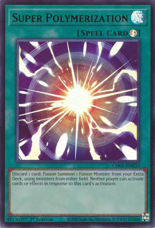 Super Polymerization [CH01-EN033] Ultra Rare | Black Swamp Games