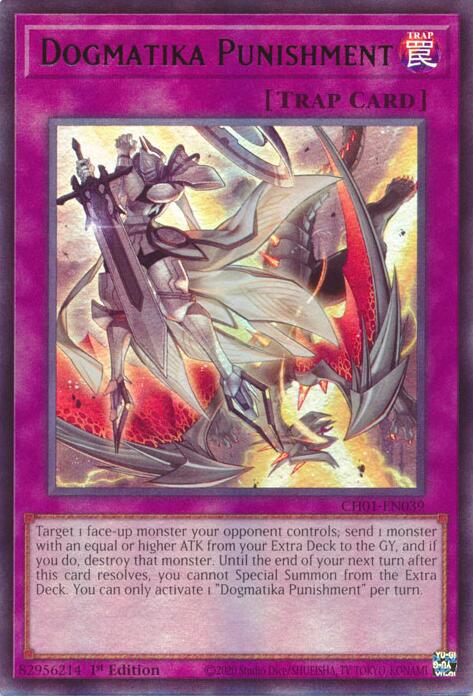 Dogmatika Punishment [CH01-EN039] Ultra Rare | Black Swamp Games