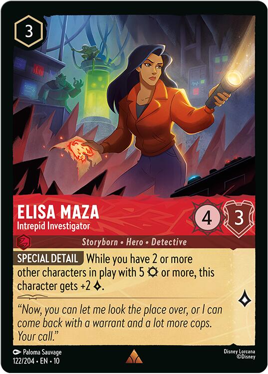 Elisa Maza - Intrepid Investigator (122/204) [Whispers in the Well] | Black Swamp Games