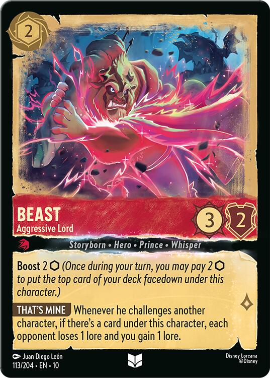 Beast - Aggressive Lord (113/204) [Whispers in the Well] | Black Swamp Games