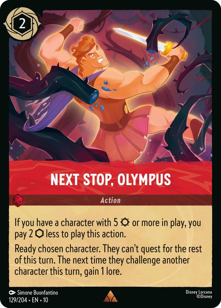 Next Stop, Olympus (129/204) [Whispers in the Well] | Black Swamp Games