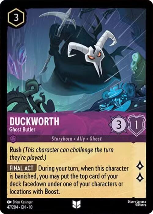 Duckworth - Ghost Butler (47/204) [Whispers in the Well] | Black Swamp Games