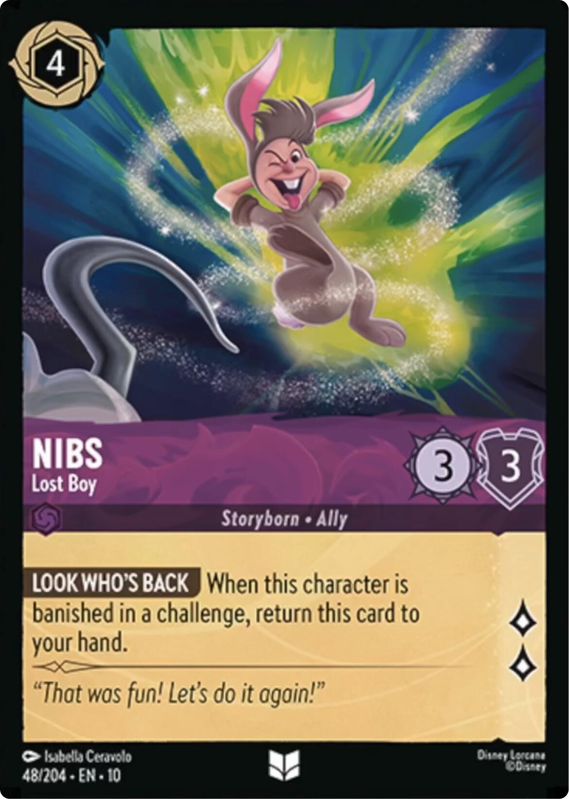 Nibs - Lost Boy (48/204) [Whispers in the Well] | Black Swamp Games