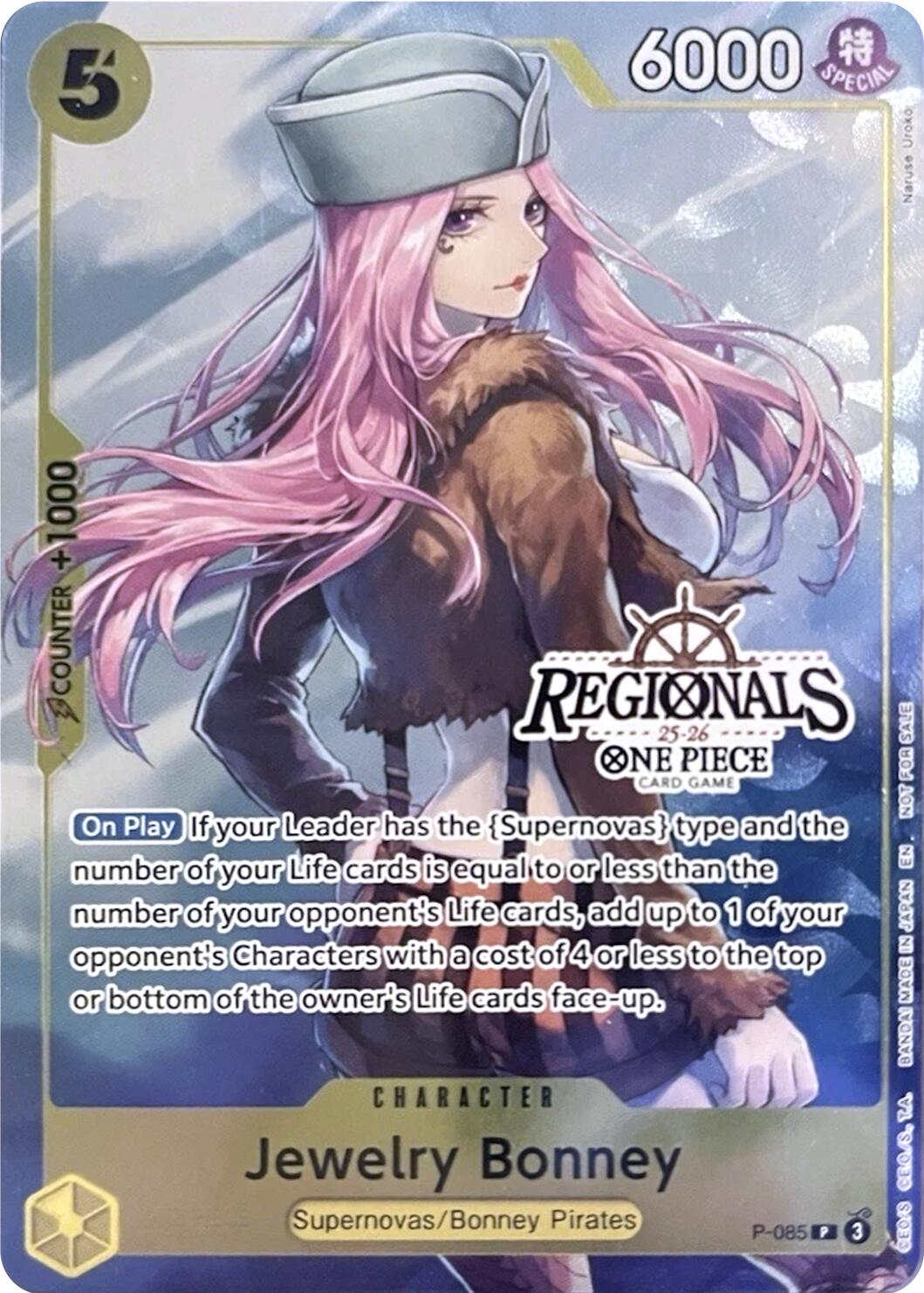 Jewelry Bonney (CS 25-26 Regionals Textured Chase Promo) [One Piece Promotion Cards] | Black Swamp Games