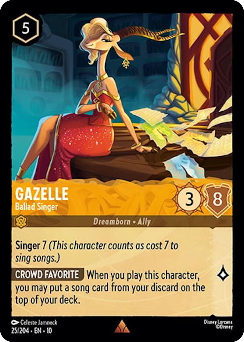 Gazelle - Ballad Singer (25/204) [Whispers in the Well] | Black Swamp Games