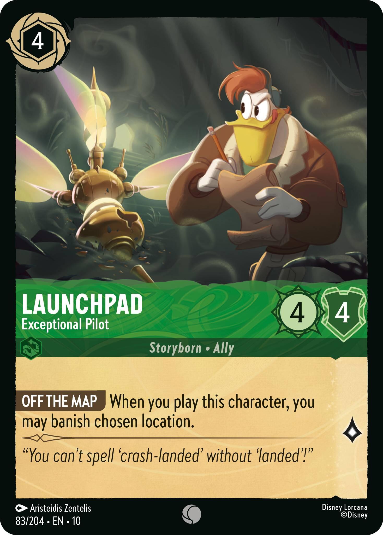 Launchpad - Exceptional Pilot (83/204) [Whispers in the Well] | Black Swamp Games