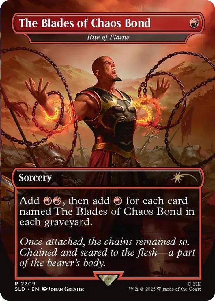 The Blades of Chaos Bond - Rite of Flame [Secret Lair Drop Series] | Black Swamp Games