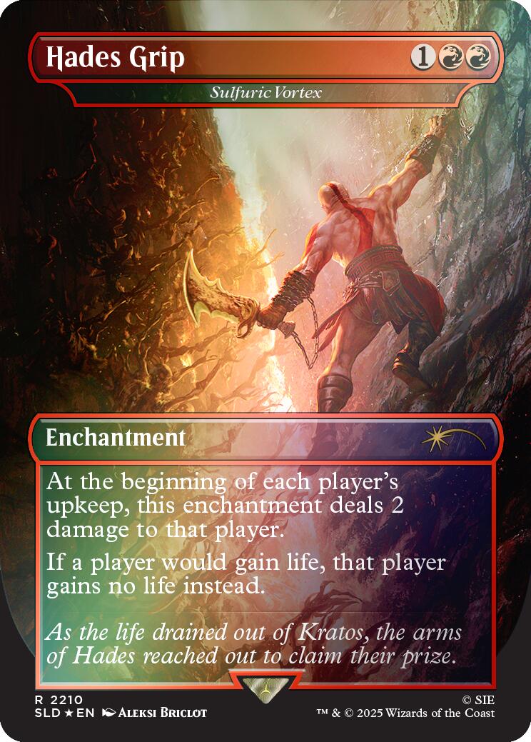 Hades Grip - Sulfuric Vortex (Rainbow Foil) [Secret Lair Drop Series] | Black Swamp Games