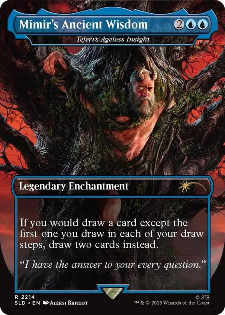 Mimir's Ancient Wisdom - Teferi's Ageless Insight [Secret Lair Drop Series] | Black Swamp Games