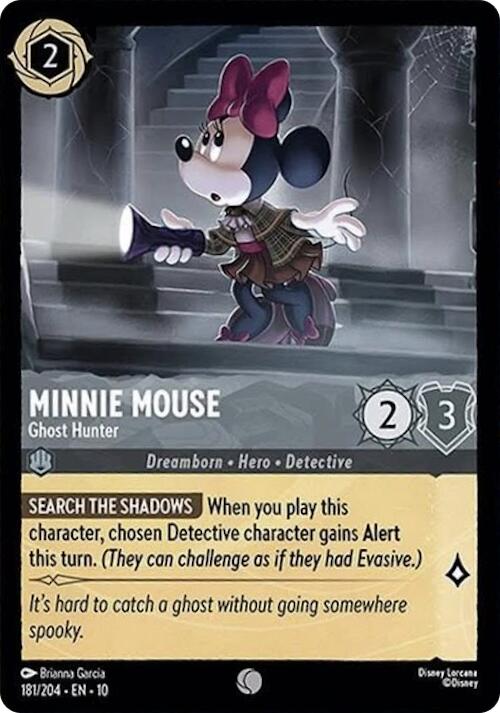 Minnie Mouse - Ghost Hunter (181/204) [Whispers in the Well] | Black Swamp Games