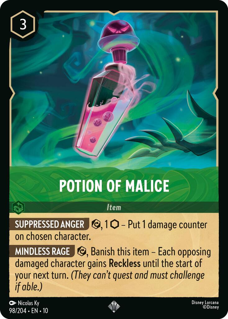 Potion of Malice (98/204) [Whispers in the Well] | Black Swamp Games