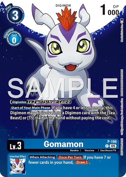 Gomamon [P] (Digimon Story: Time Stranger Promo Pack) [Promotional Cards] | Black Swamp Games