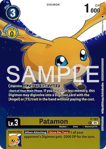 Patamon [P] (Digimon Story: Time Stranger Promo Pack) [Promotional Cards] | Black Swamp Games