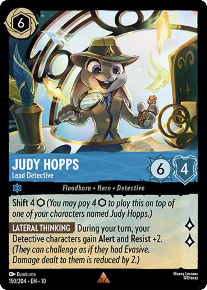 Judy Hopps - Lead Detective (150/204) [Whispers in the Well] | Black Swamp Games