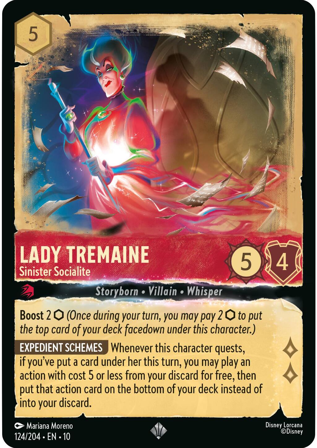 Lady Tremaine - Sinister Socialite (124/204) [Whispers in the Well] | Black Swamp Games