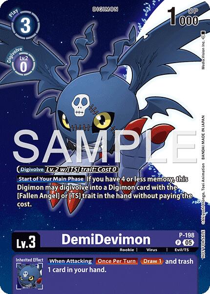 DemiDevimon [P] (Digimon Story: Time Stranger Promo Pack) [Promotional Cards] | Black Swamp Games