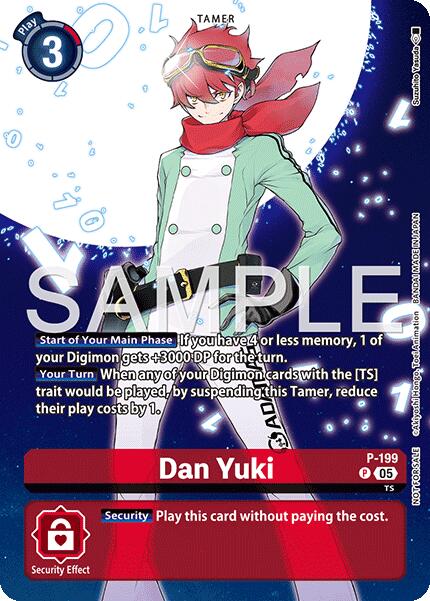 Dan Yuki [P] (Digimon Story: Time Stranger Promo Pack) [Promotional Cards] | Black Swamp Games