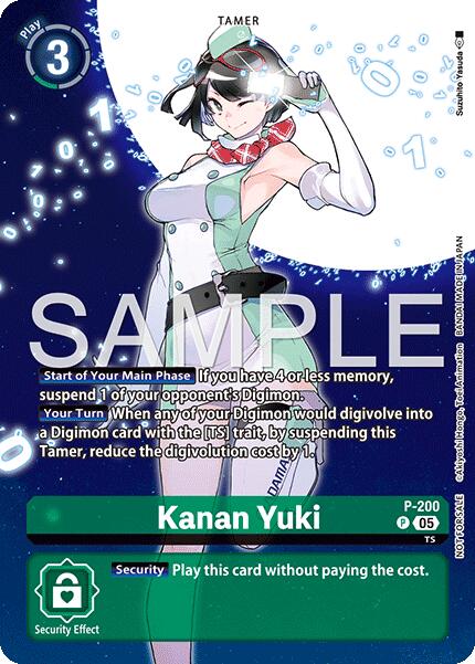 Kanan Yuki [P] (Digimon Story: Time Stranger Promo Pack) [Promotional Cards] | Black Swamp Games