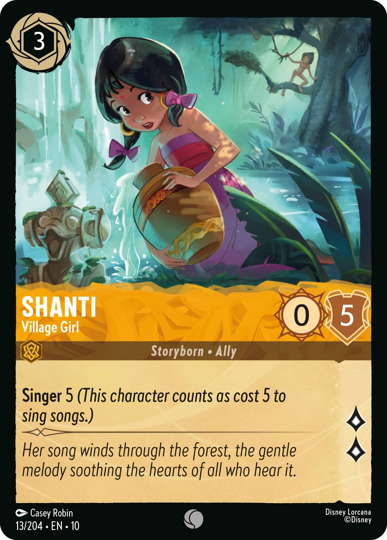Shanti - Village Girl (13/204) [Whispers in the Well] | Black Swamp Games