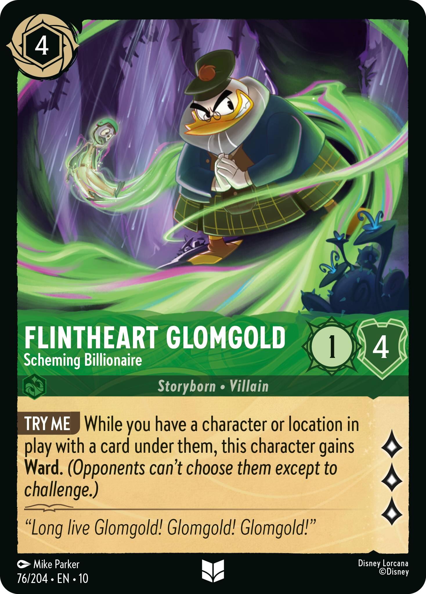 Flintheart Glomgold - Scheming Billionaire (76/204) [Whispers in the Well] | Black Swamp Games