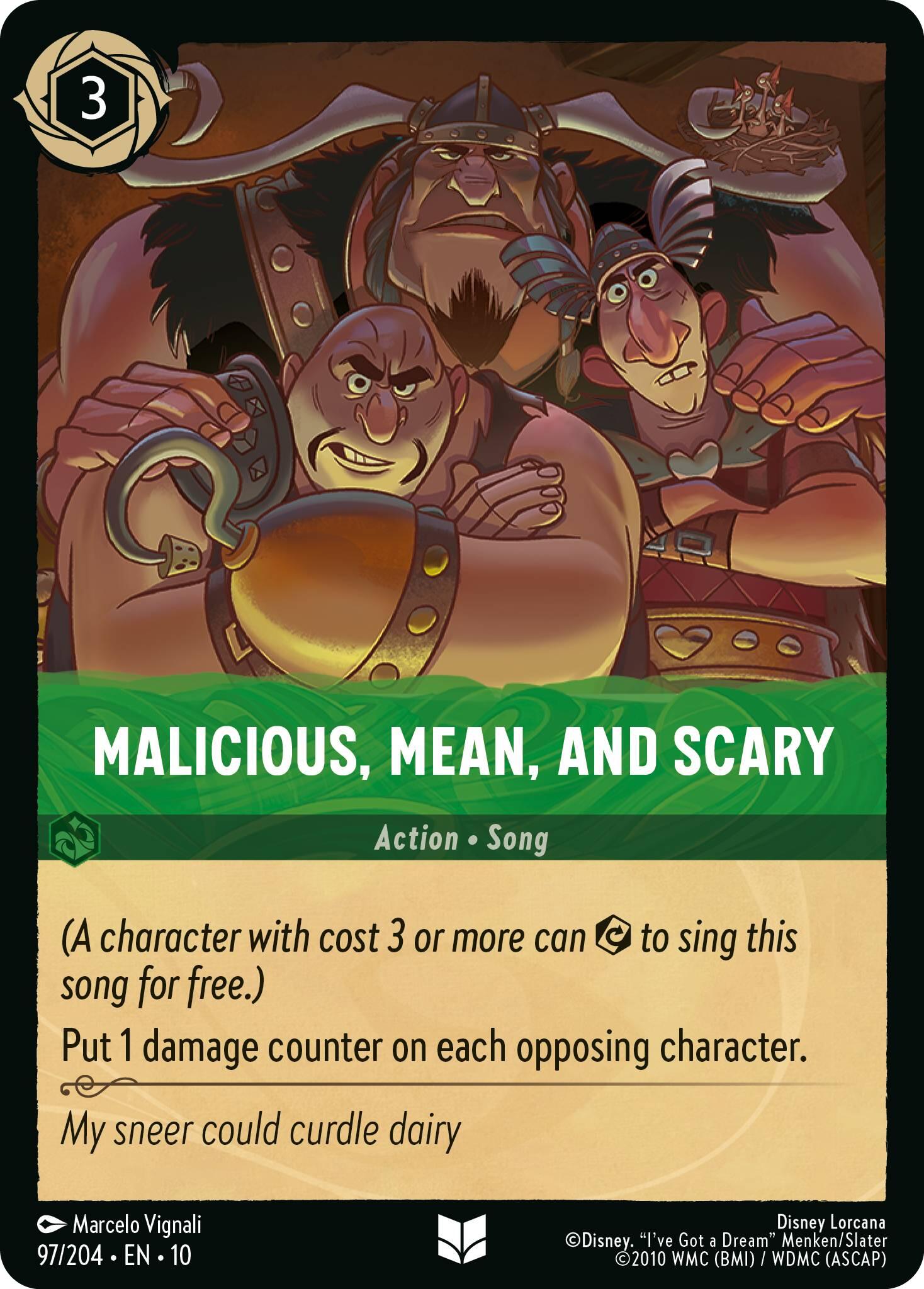 Malicious, Mean, and Scary (97/204) [Whispers in the Well] | Black Swamp Games