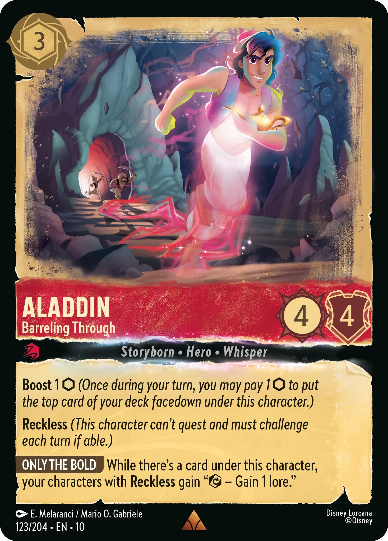 Aladdin - Barreling Through (123/204) [Whispers in the Well] | Black Swamp Games