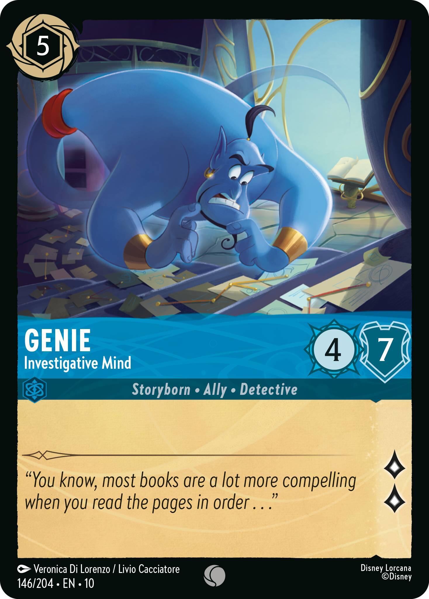Genie - Investigative Mind (146/204) [Whispers in the Well] | Black Swamp Games