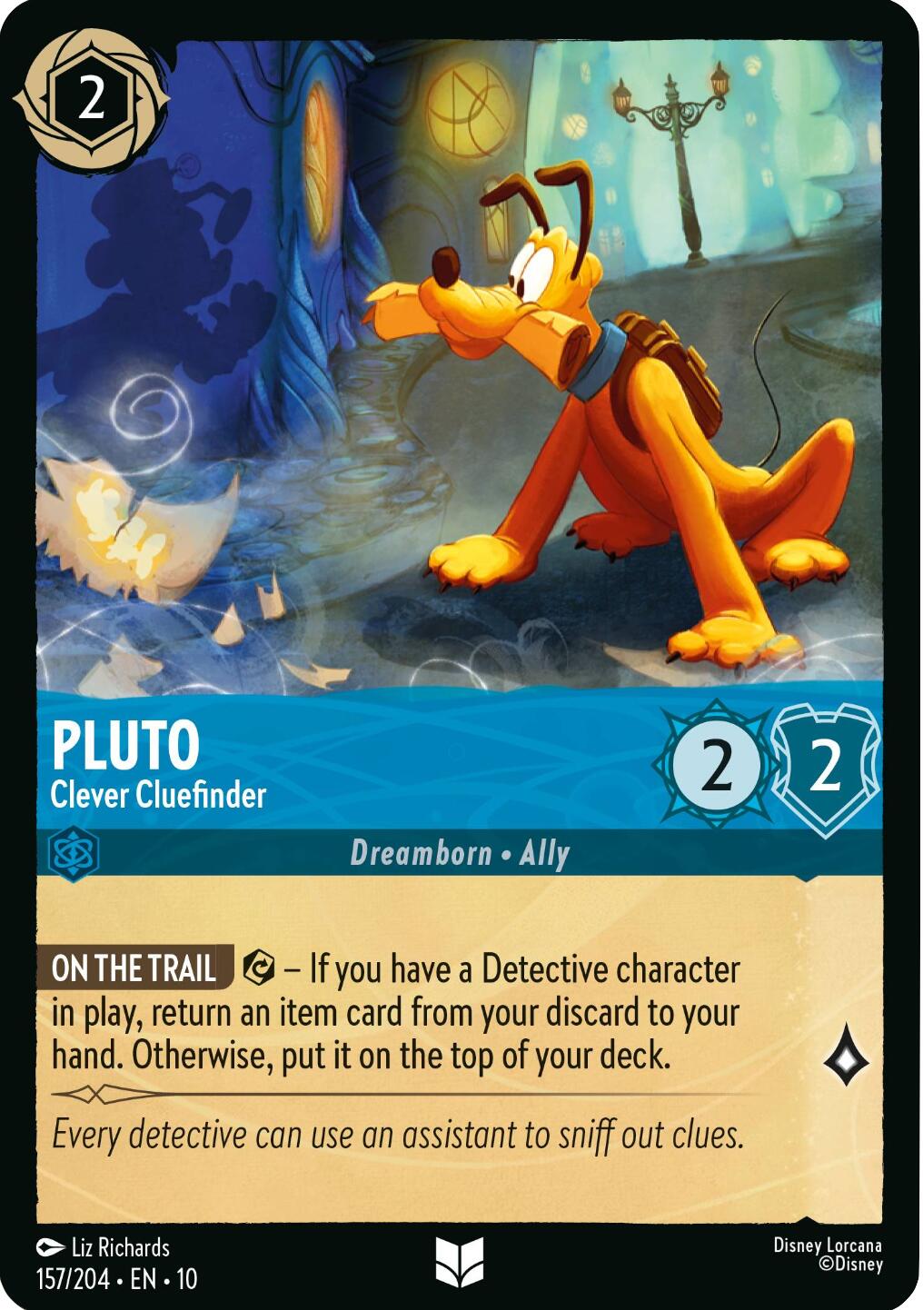 Pluto - Clever Cluefinder (157/204) [Whispers in the Well] | Black Swamp Games