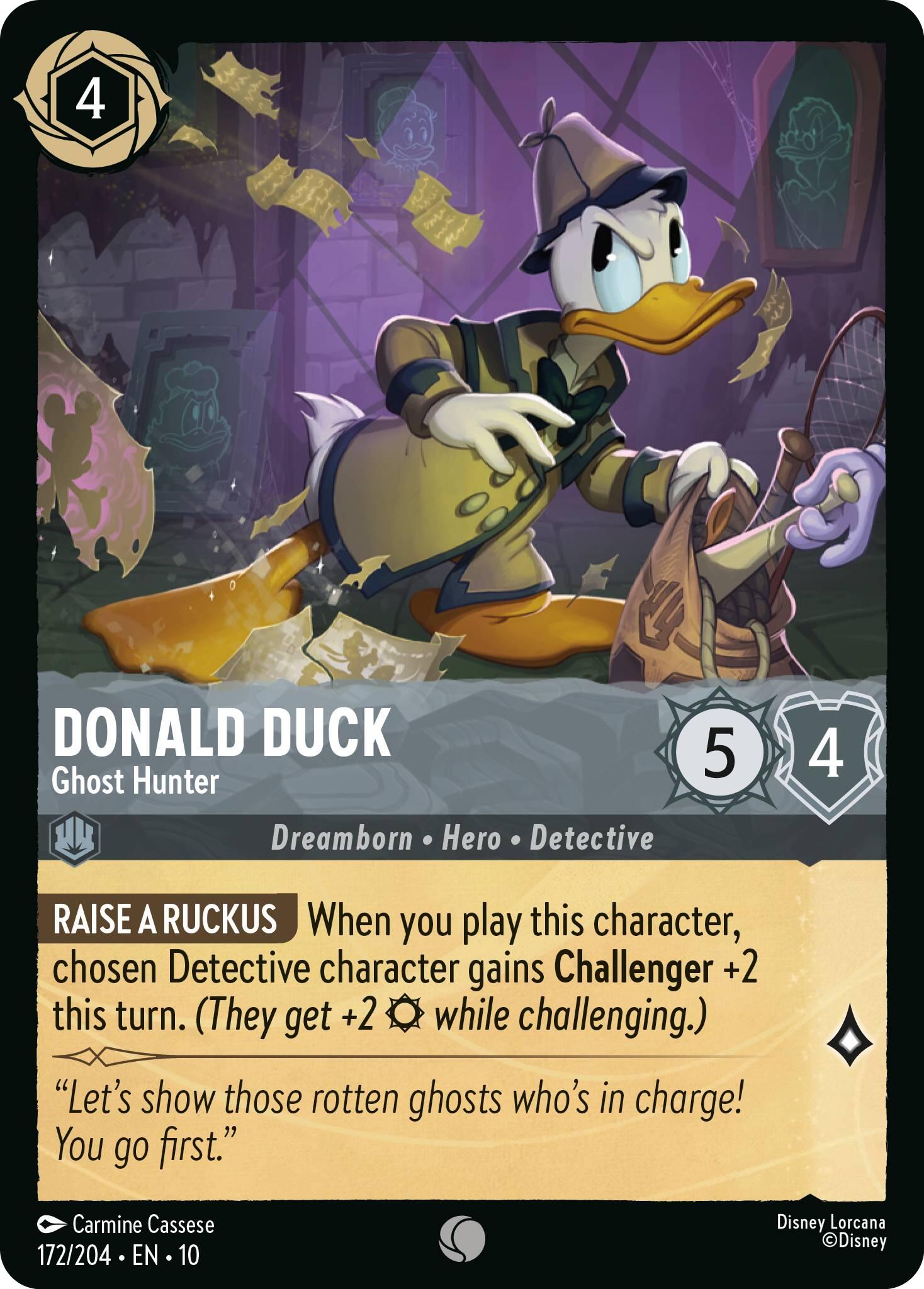 Donald Duck - Ghost Hunter (172/204) [Whispers in the Well] | Black Swamp Games