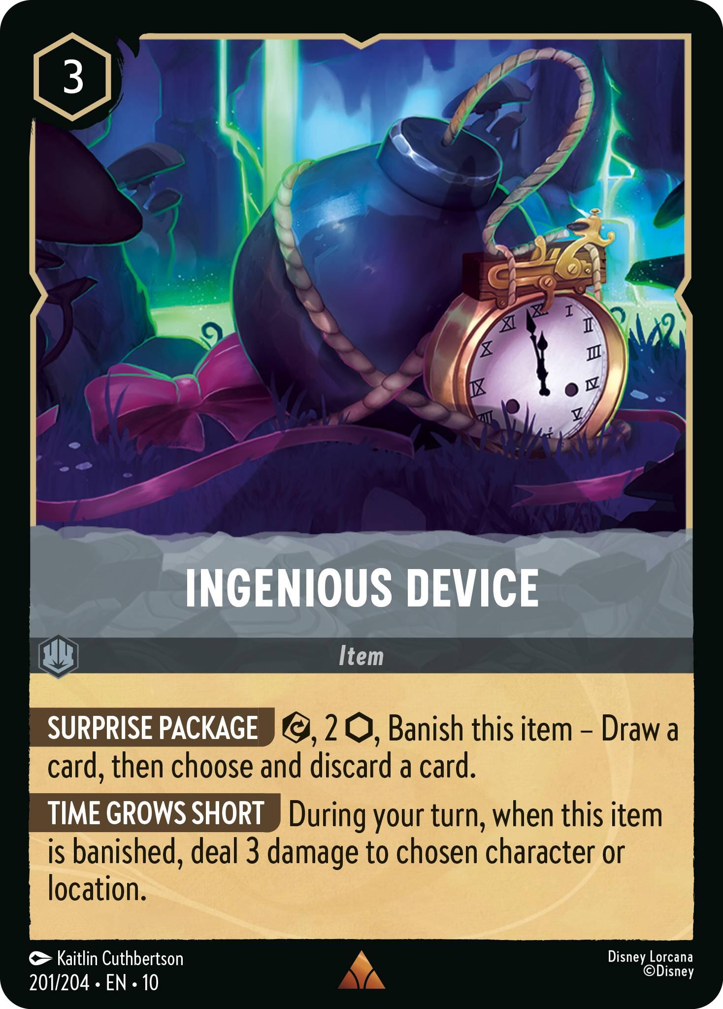 Ingenious Device (201/204) [Whispers in the Well] | Black Swamp Games