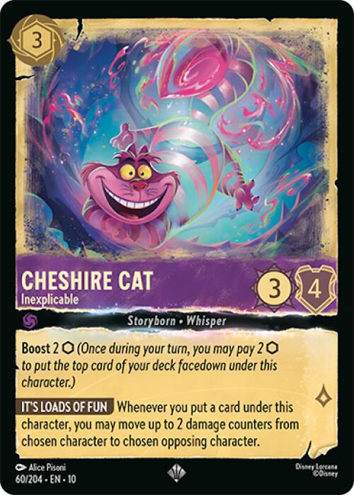 Cheshire Cat - Inexplicable (60/204) [Whispers in the Well] | Black Swamp Games