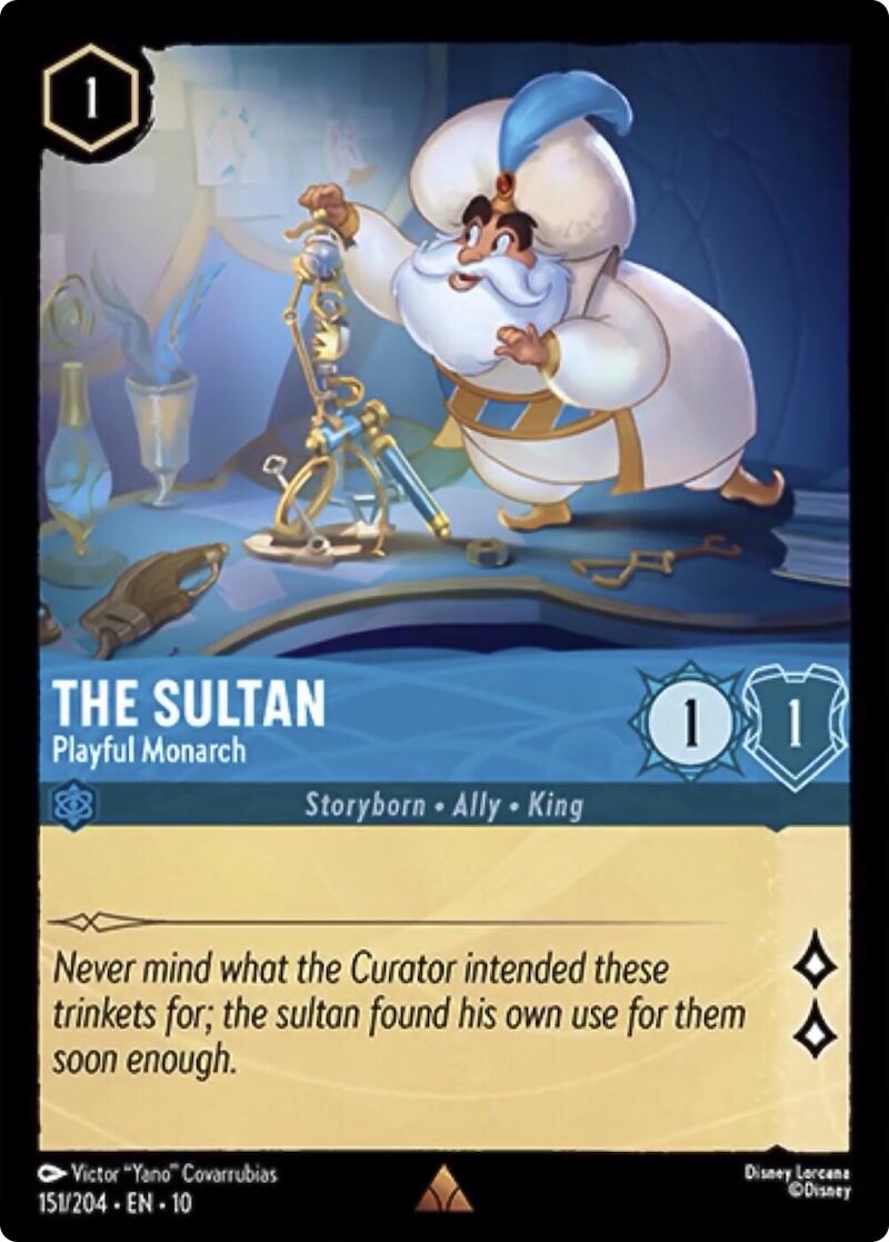 The Sultan - Playful Monarch (151/204) [Whispers in the Well] | Black Swamp Games