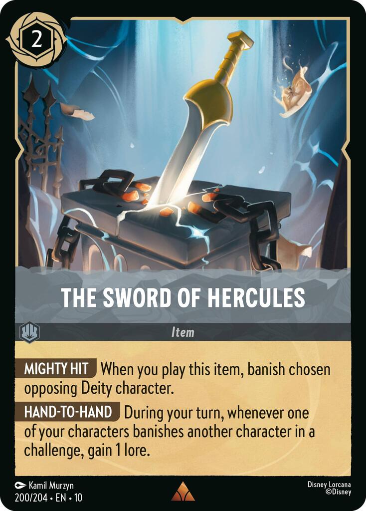 The Sword of Hercules (200/204) [Whispers in the Well] | Black Swamp Games
