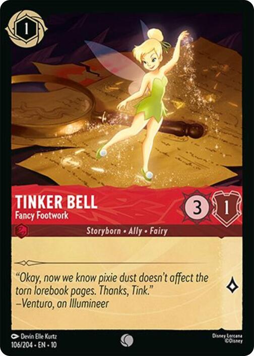 Tinker Bell - Fancy Footwork (106/204) [Whispers in the Well] | Black Swamp Games