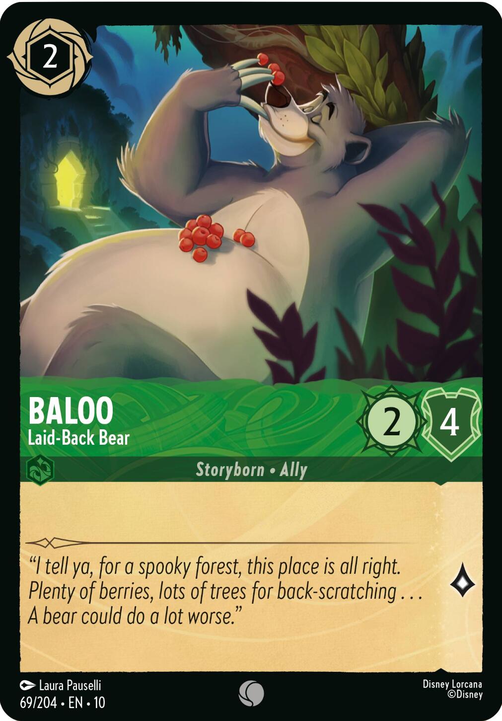 Baloo - Laid-Back Bear (69/204) [Whispers in the Well] | Black Swamp Games