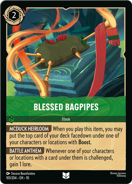 Blessed Bagpipes (101/204) [Whispers in the Well] | Black Swamp Games