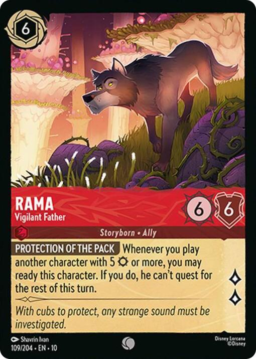 Rama - Vigilant Father (109/204) [Whispers in the Well] | Black Swamp Games
