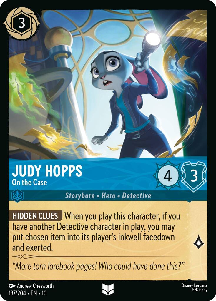 Judy Hopps - On the Case (137/204) [Whispers in the Well] | Black Swamp Games